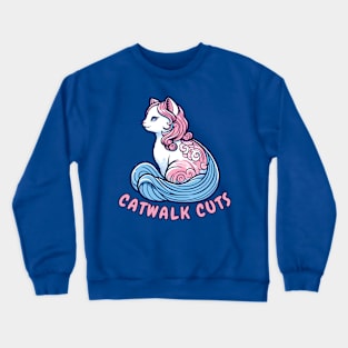 Cat hairstylist Crewneck Sweatshirt